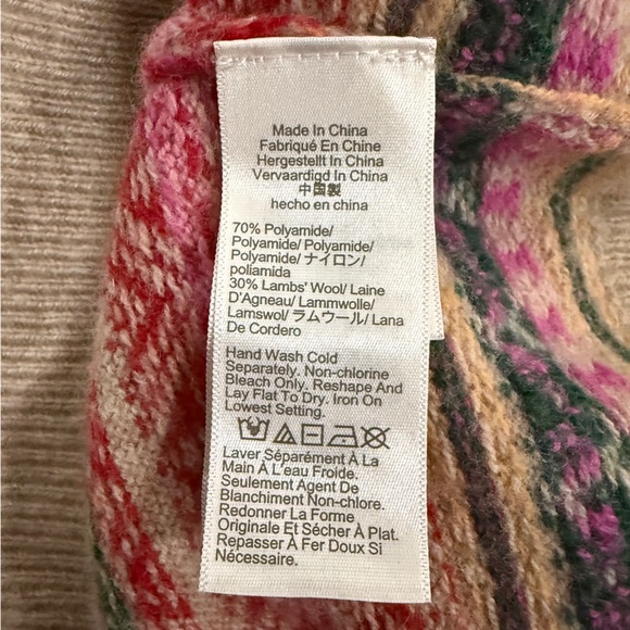 J. Crew Women's Vibrant Patterned Sweater - Picture 6 of 9